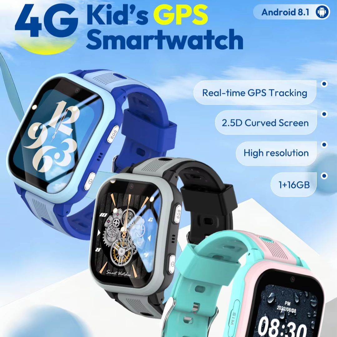 Health Wellness Bracelet - Wonlex Smartwatch 4G per Bambini KT41