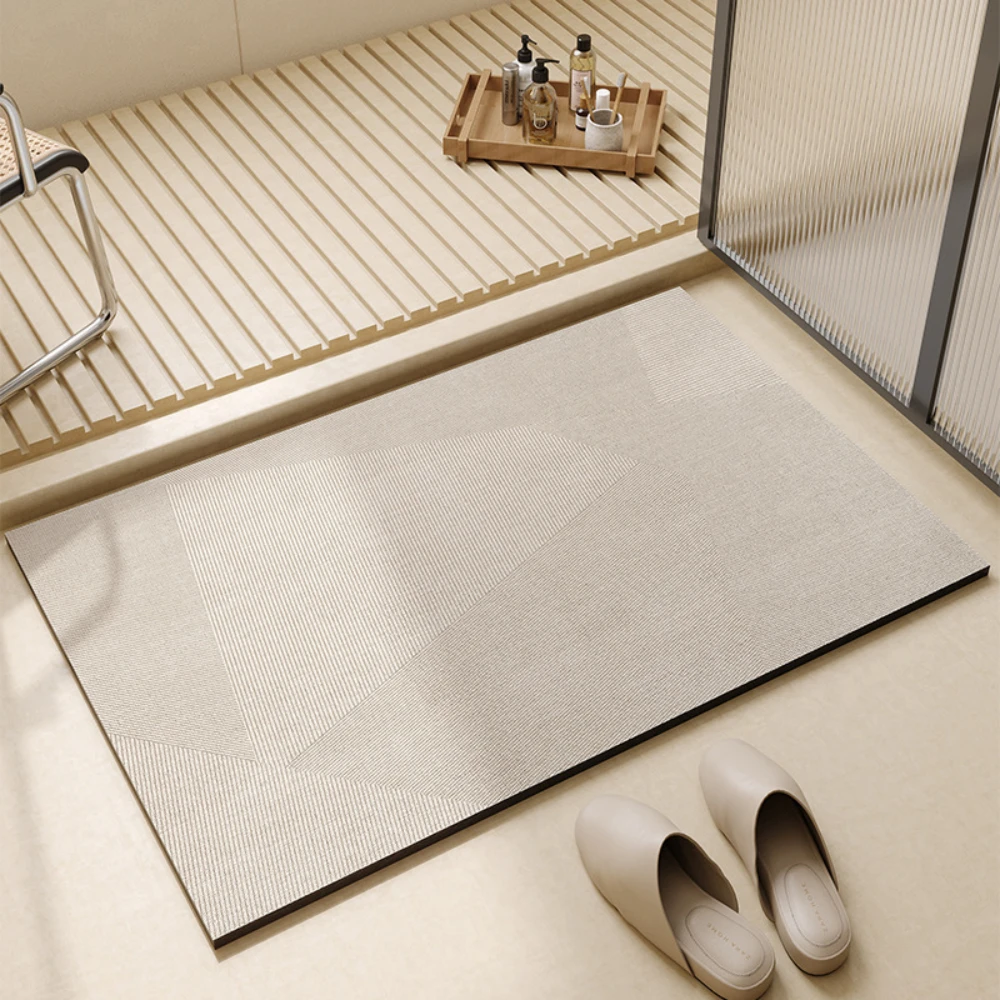 Bamboo Bath Mat - Tappetino da Bagno in Diatomite con