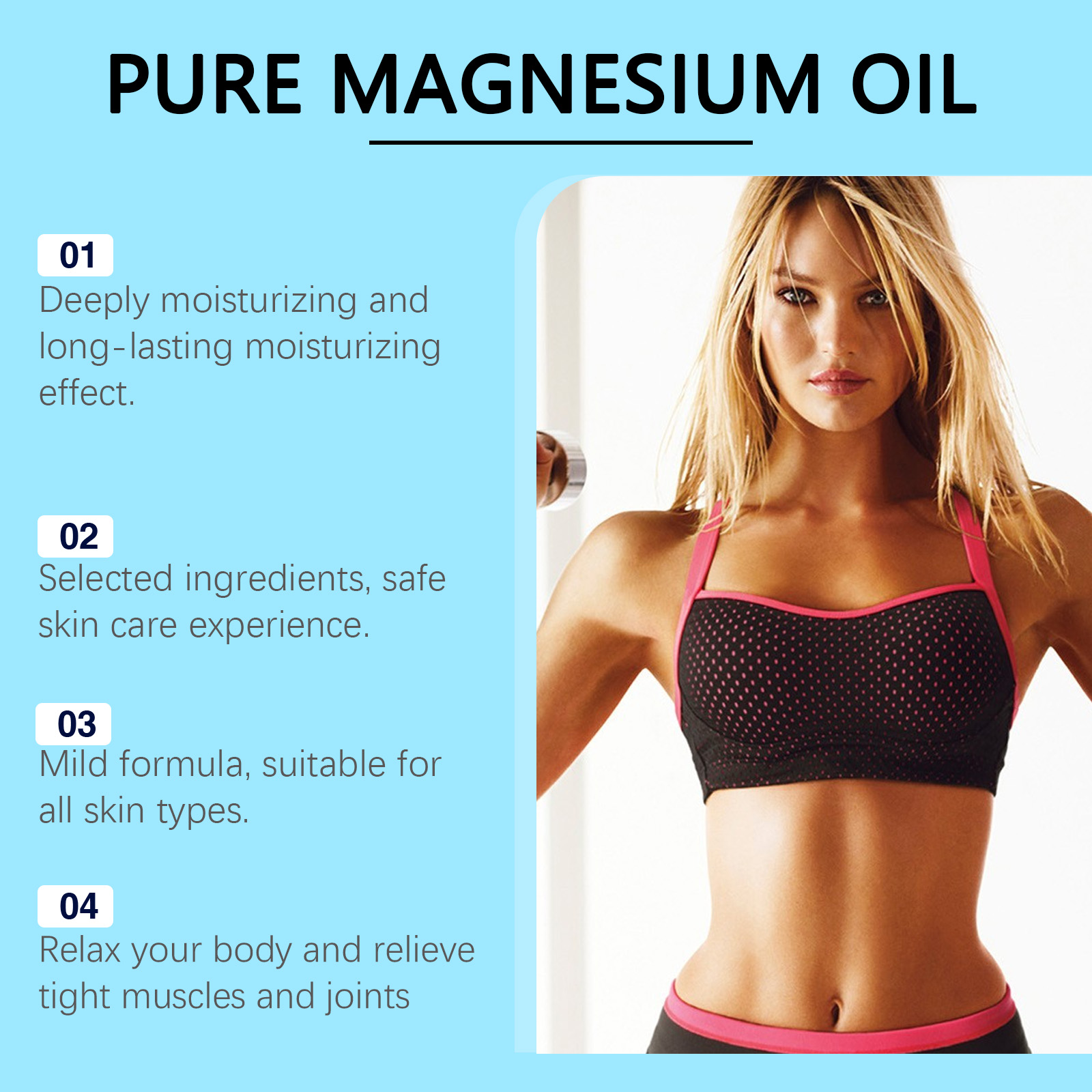 Olio di Magnesio Puro in Spray - Bath Salts Magnesium recensione e prezzo
