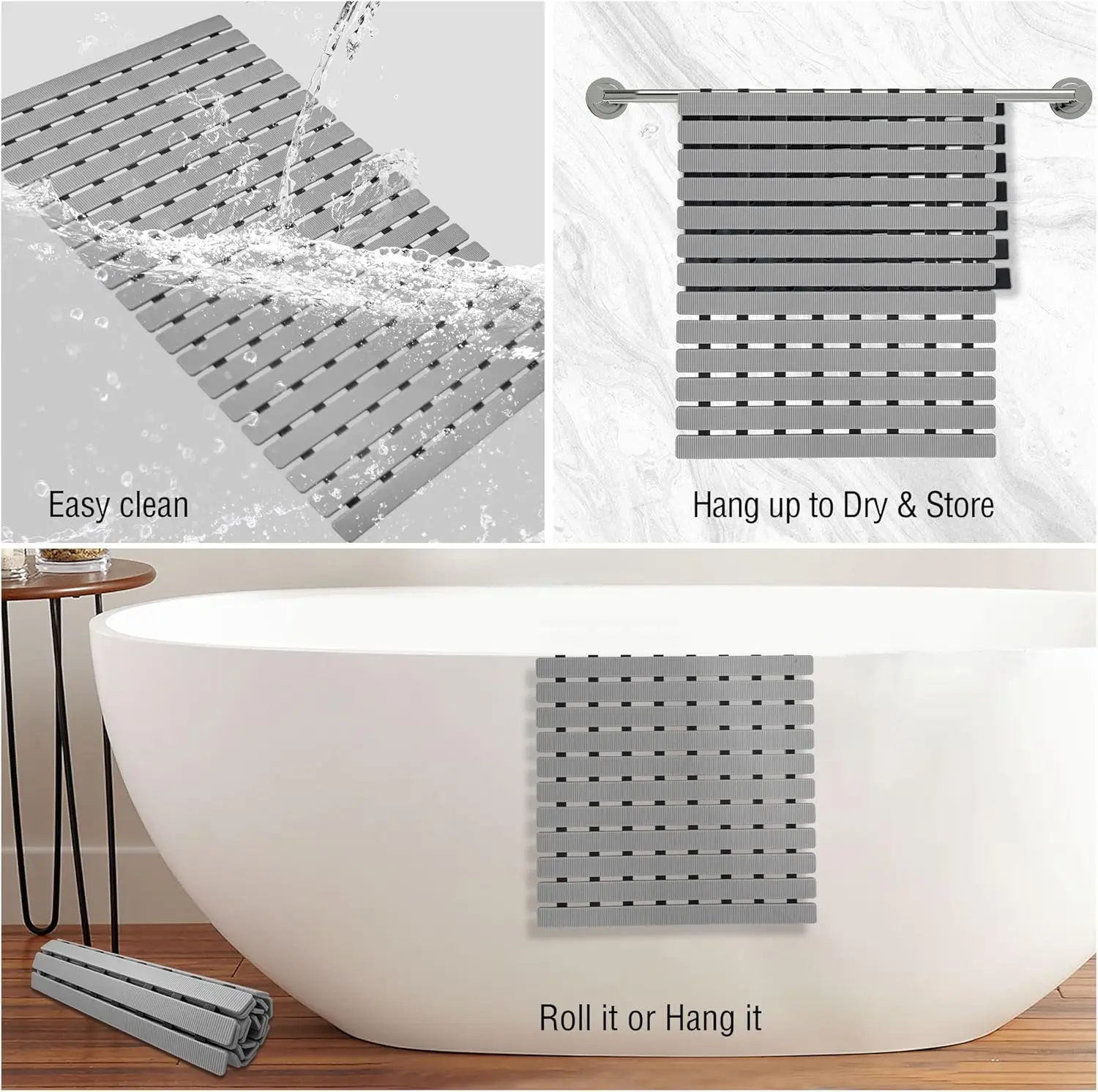 Tappetino da bagno 1 pezzo ant - Bamboo Bath Mat recensione e prezzo